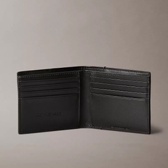 Ví Calvin Klein Sculpted Impression Bifold Wallet Logo Black 4G1016G 001