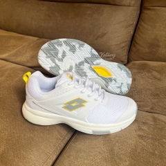 Lotto W Pickleball Pronto 400 White Yellow LOTTO24WPB1