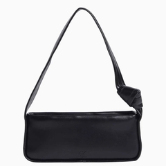 Túi Calvin Klein Knotted Shoulder Bag Black 4K3074G 001