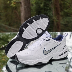 Nike Air Monarch IV White Metallic Silver 415445 102
