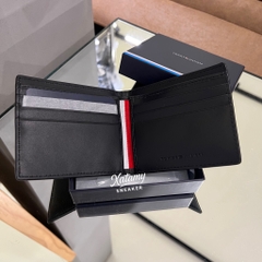 Ví Tommy Hilfiger Men's Casual Flag Mini Credit Card Black AM14252 001