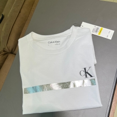 Áo Calvin Klein Horizontal Blo Brilliant White SP40581954 40KC832540