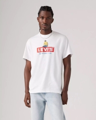 Áo Thun Levi's Relaxed Fit Cowboy Boxtab White 161431524