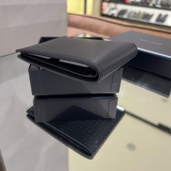 Ví Tommy Hilfiger Men's Allover Flag Logo Leather Bifold Wallet Space Blue AM14241 400