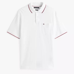 Áo Polo Tommy Hilfiger Classic Fit Pocket White MW38457 101