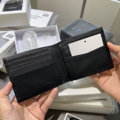 Ví Calvin Klein Monogram Logo Bifold Wallet Black 4G1014G 001