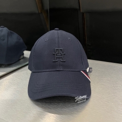Nón Tommy Hilfiger Embroidered Monogram ALLEN Baseball Cap Navy XM05651 400