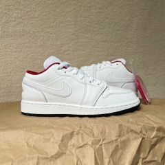 Jordan 1 LOW White Gym Red 553560 164