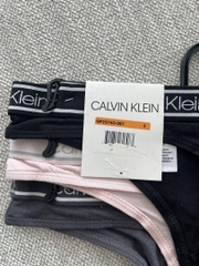 Underwear Calvin Klein Women's Cotton Stretch 3-Pack Thong QP25740 001