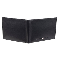 Ví Tommy Hilfiger Men's Bifold Genuine Leather Wallet Black 31TL240005 001