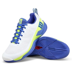 Wilson Rush Pro 4.5 White/Amparo Blue/Safety Yellow WRS336680