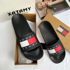 Dép Tommy Hilfiger Tommy Jeans Pool Black EM01191 001