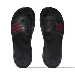 Dép NEBRASKA Alphabounce Slide 2.0 Black Red JI2521