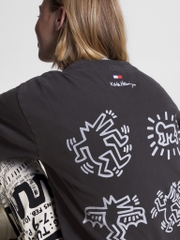Áo Tommy X Keith Haring Dual Gender Black DM17335 001