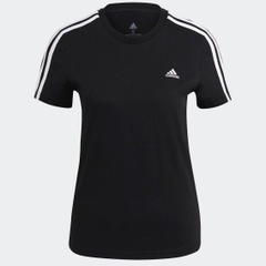 Áo Thun NỮ adidas Essentials 3-Stripes Black GL0784