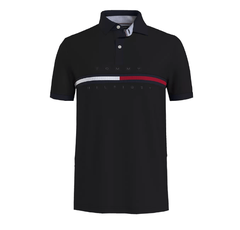 Áo Polo Tommy Hilfiger Bar Stripe Black 78J3232 003