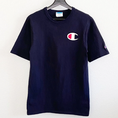 Áo Champion Navy Logo C In Ngực Trái