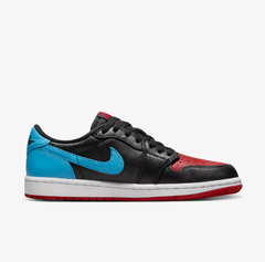 Jordan 1 Retro Low Black Blue Red CZ0775 046