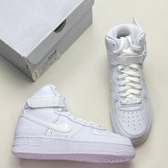 Nike Air Force 1 High All White 653998 100