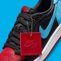 Jordan 1 Retro Low Black Blue Red CZ0775 046