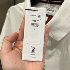 Áo Polo DISNEY X TOMMY Mickey White 78J9226 100