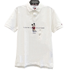 Áo Polo DISNEY X TOMMY Mickey White 78J9226 100