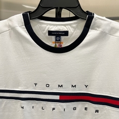 Áo Tommy Hilfiger ADP Essential Flag Logo White 78C7099 100