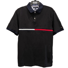 Áo Polo Tommy Hilfiger Bar Stripe Black 78J3232 003