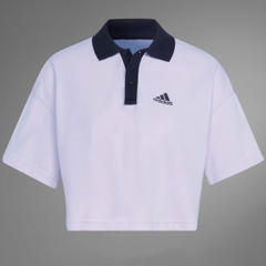 Áo adidas Nữ Cropped Polo Almost Pink HZ4172
