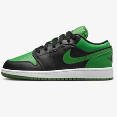 Jordan 1 Low Black Lucky Green 553560 065