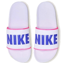 Dép Nike Offcourt white/hot pink/green BQ4632 102