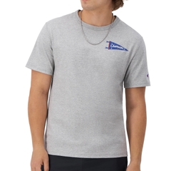 Áo Champion Heritage Pennant Logo Grey GT19 586DTB