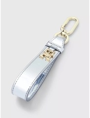 Ví  Tommy Hilfiger Logo Shimmer Wallet Wristlet Metallic Silver AW15658 970