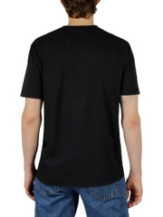 Áo Calvin Klein Matte Metallic Monogram Black 40JM829 001