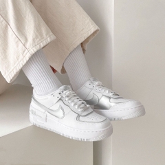 Air Force 1 Shadow White Metallic Silver CI0919 119