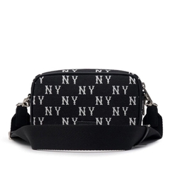 Túi MLB Monogram Jacquard Mini Cross Bag NY Black 3ACRS014N 50BKS