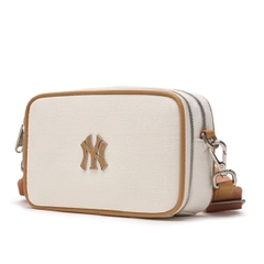 Túi MLB Monogram Jacquard Mini Cross Bag NY Cream 3ACRS014N 50CRD