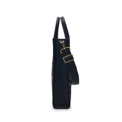 Túi Tote MLB DIA Monogram NY Black 7ACRMD24N 50BKS