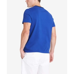 Áo Tommy Hilfiger Embroidered Flag Logo Blue 78C8797 439