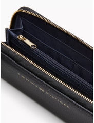 Ví Tommy Hilfiger Large Zip Wallet Pebble Black 6946753 990