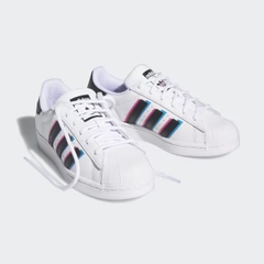 Superstar 3D Color White Black IE7388