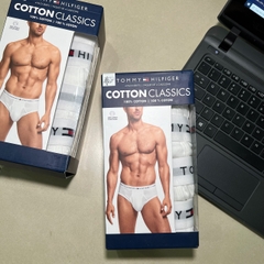 Underwear Tommy Hilfiger Men's Cotton Classic Brief 4-Pack White 09TF001 100