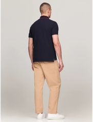 Áo Polo Tommy Hilfiger Regular Fit Banner Stripe Navy 78JA988 410