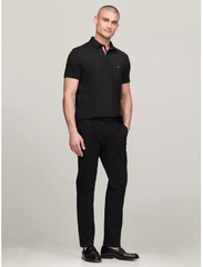Áo Polo Tommy Hilfiger Regular Fit TECH Black 78JA941 001
