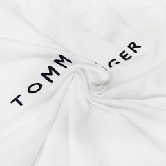 Áo Tommy Hilfiger Embroidered Tommy Logo White 78J6318 540