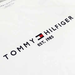 Áo Tommy Hilfiger Embroidered Tommy Logo White 78J6318 540