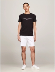 Áo Tommy Hilfiger Embroidered Tommy Logo Black 78J6318 001