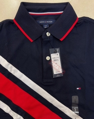 Áo Polo Tommy Hilfiger Regular Fit Banner Stripe Navy 78JA988 410