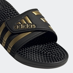 Dép Adissage Black Gold Metallic EG6517