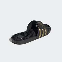 Dép Adissage Black Gold Metallic EG6517